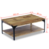 Picture of Coffee Table - Mango Wood