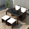 Picture of Outdoor Dining Set - Brown