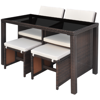 Picture of Outdoor Dining Set - Brown
