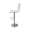 Picture of 2 Tabby bar stools white