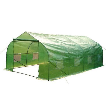 Picture of Portable Walk-In Steeple Garden Greenhouse - 20' x 10' x 7'
