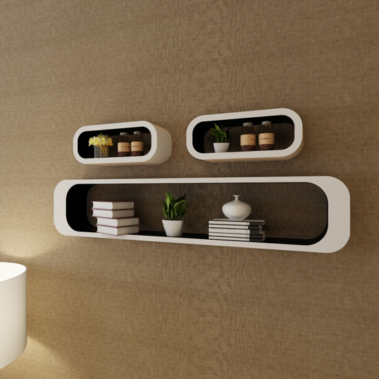 Picture of Floating Shelves - White