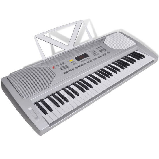 Picture of 61 Piano-key Electric Keyboard with Music Stand