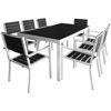 Picture of 9pc Outdoor Dining Set 72" - Aluminum WPC