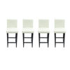 Picture of Bar Stools 4 pcs Artificial Leather White