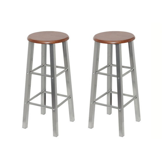 Picture of Bar Stools Metal Frame - 2 pcs