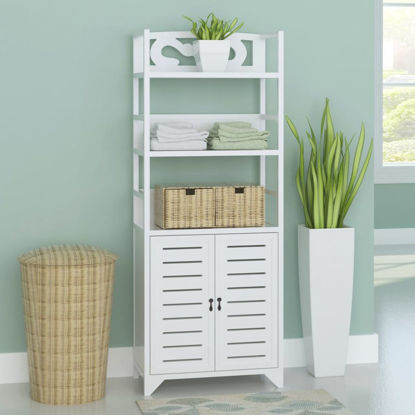 Picture of Bathroom Cabinet - White 18"
