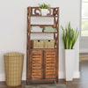 Picture of Bathroom Cabinet Albuquerque Wood Brown 18"x9.4"x46.3"