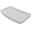 Picture of Bathroom Luxury Ceramic Basin Rectangular Sink 28" x 15" - White
