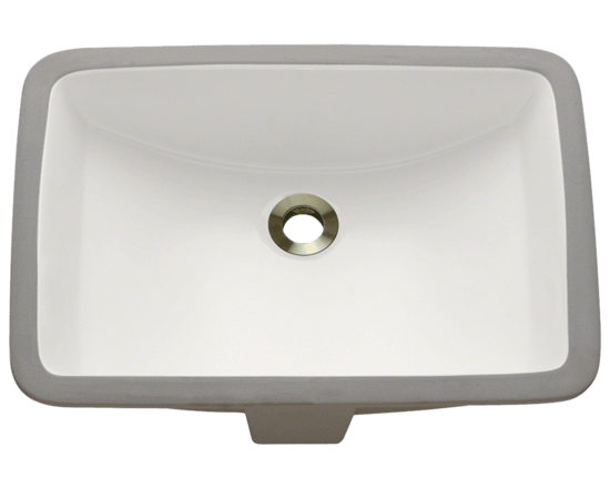 Picture of Bathroom Rectangular Sink - Porcelain