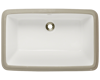 Picture of Bathroom Rectangular Undemount Sink