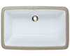 Picture of Bathroom Undermount Rectangular Sink