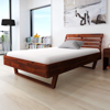 Picture of Bedroom Furniture Wooden Bed Frame Lacquer Finishing - Queen Size