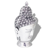 Picture of Buddha Head Decoration Aluminum Silver