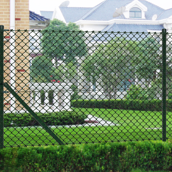 Picture of Chain Fence 2' 7" x 82' Green with Posts & All Hardware