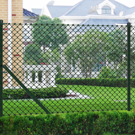 Picture of Chain fence 4' 9" x 49' 2" Green with Posts & All Hardware