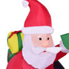 Picture of Christmas Decor 6' Inflatable Santa Claus on Truck
