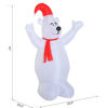 Picture of Christmas Decoration 6' Inflatable Bear Airblown