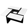 Picture of Coffee Table High Gloss White and Black