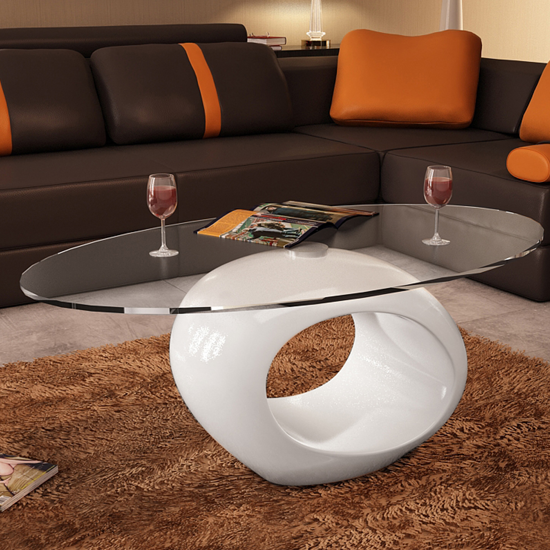 Picture of Coffee Table Round - White