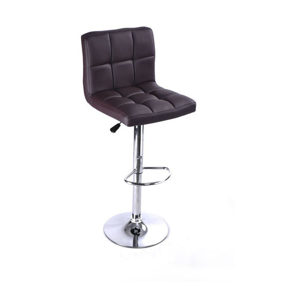 Picture of Dining Bar Stool Adjustable PU Leather - 1 Pcs