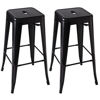 Picture of Dining Bar Stools Metal Steel - 2 pcs