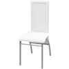 Picture of Dining Chairs 4 pcs Artificial Leather White