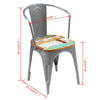 Picture of Dining Chairs 4 pcs Solid Reclaimed Wood 20"x20.5"x31.5"