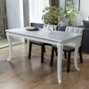Picture of Dining Table High Gloss 47" - White