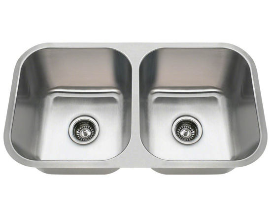 Picture of Double Bowl Undermount Stainless Steel Sink