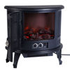 Picture of Electric Fireplace Heater Wood Stove Free Standing 1500W