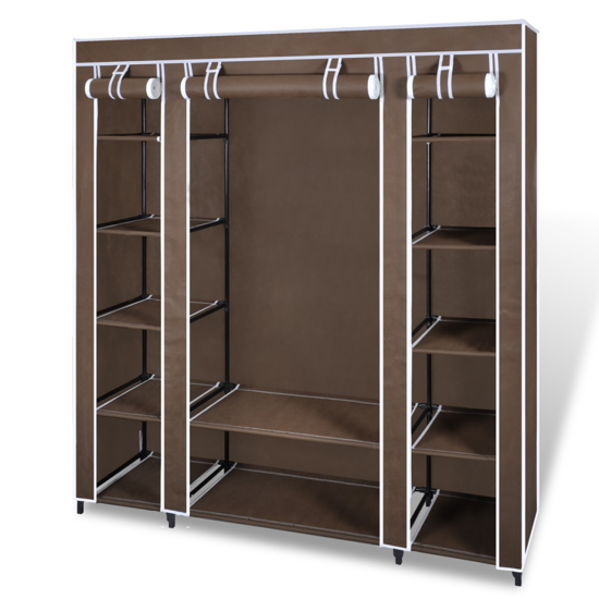 Picture of Fabric Closet Cabinet - Brown