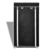 Picture of Fabric Shoe Cabinet with Cover 23" x 11" x 42" - Black