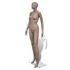 Picture of Female Full Size Mannequin Round Head with Stand Clothes Display