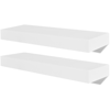 Picture of Floating Book Shelves - 2 pc White
