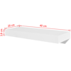 Picture of Floating Book Shelves - 2 pc White