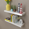 Picture of Floating Wall Shelves - White 2 pcs