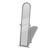 Picture of Floor Mirror Free Standing Full Length Rectangular - Gray