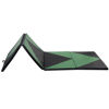 Picture of Folding Tumbling Gymnastics Mat Green / Black - 4' x 10' x 2"