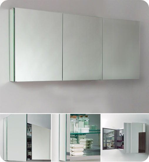Picture of Fresca 60" Wide Bathroom Medicine Cabinet with Mirrors