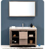 Picture of Fresca Allier 48" Gray Oak Modern Bathroom Vanity w/ Mirror