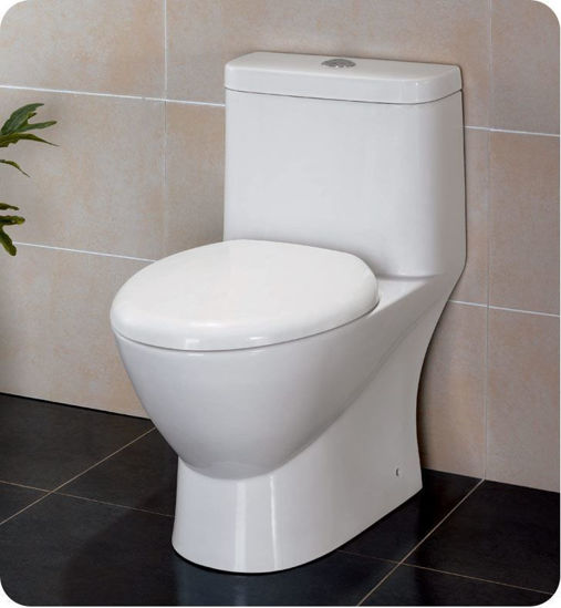 Picture of Fresca Serena One-Piece Dual Flush Toilet w/ Soft Close Seat