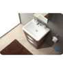 Picture of Fresca Milano 26" Modern Bathroom Vanity in a Rosewood Finish with Medicine Cabinet and Faucet