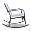 Picture of Garden Rocking Chair Poly Rattan Brown