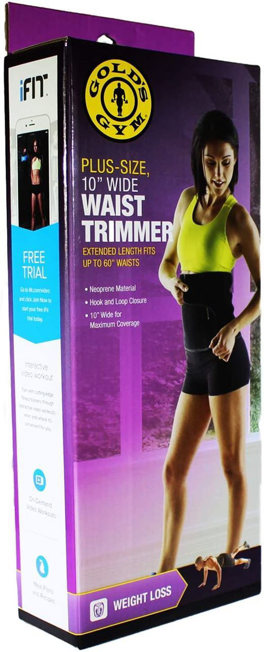 gold's gym plus size waist trimmer