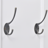 Picture of Hat Clothes Hanger Coat Rack Wall Mounted - 2 pc White
