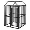 Picture of Heavy-Duty Outdoor Dog Kennel with Roof 4x4