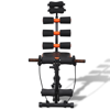 Picture of Home Gym Abdominal Exercise Adjustable L-shaped Abdominal Trainer with Resistance Straps