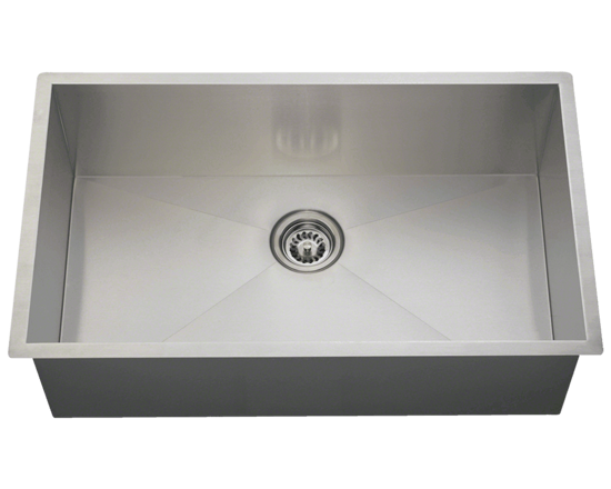 Picture of Industrial Kitchen Rectangular Sink Stainless Steel