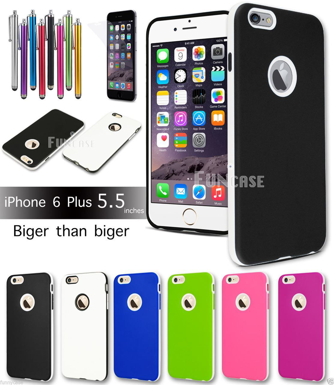 Convenience Boutique / iPhone 6 4.7'' Plus 5.5'' Rugged Rubber Matte